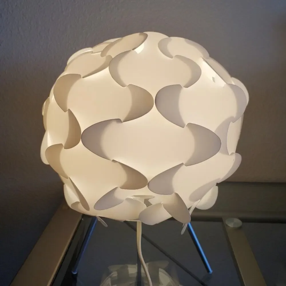 Ikea Interlocking Pieces Fillsta white Table Lamp